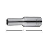 Copa larga 11/16 - raiz 1/2" 6 pt Copa larga 11/16 - raiz 1/2