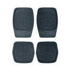 Alfombra plástica tipo bandeja - color gris