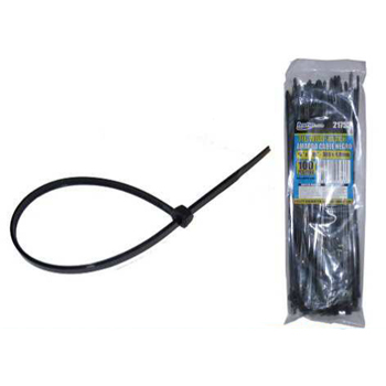 Amarra cable negro 100 x 2.4 mm - 04