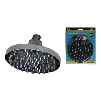 Regadera para ducha plástica cromada 6