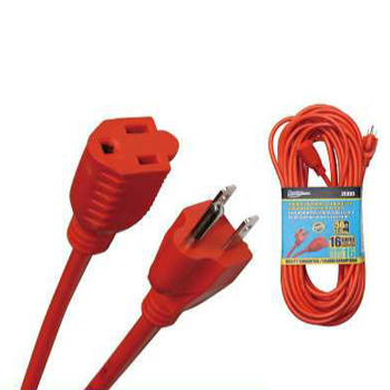 Extensión eléctrica con tierra para int. Y ext. - 100ft/30.5mts.