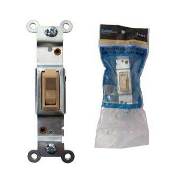 Interruptor sencillo para embutir marfil (UO7)