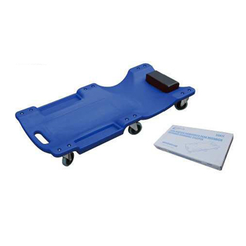 Cama plástica ergonómica para mecánico
