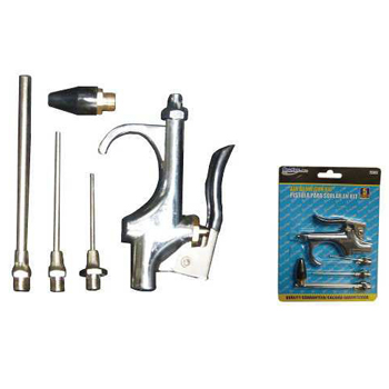 Pistola para soplar en kit de 5 piezas