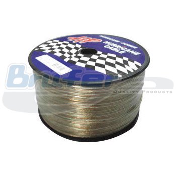 Cable de corneta 2x16 transparente 305 metros