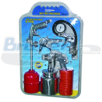 Pistola kit de 5 piezas
